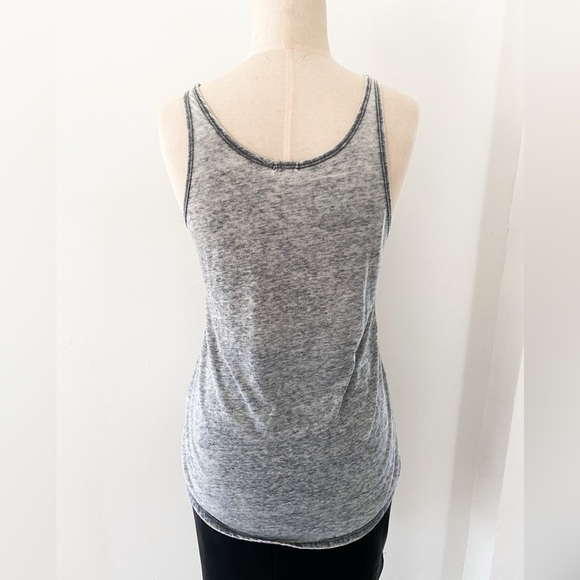 Garage “Champ New York Phys. Ed” Burnout Graphic Tank – Size XS, Heather Grey - Picture 9 of 9